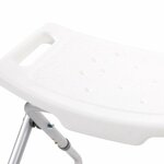 Lichtgewicht inklapbare douchekruk - opvouwbaar