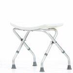 Lichtgewicht inklapbare douchekruk - opvouwbaar