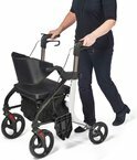 2 in 1 rollator-rolstoel Vitility