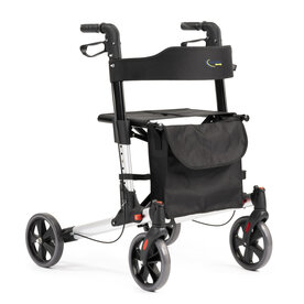 Rollator Double - lichtgewicht rollator - Multimotion - zilver 