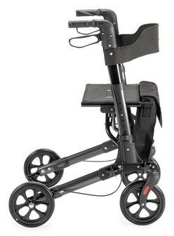 MultiMotion Rollator City - Inklapbaar - Lichtgewicht - Antraciet