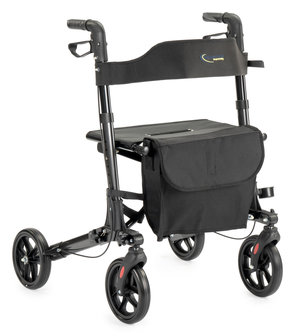 MultiMotion Rollator City - Inklapbaar - Lichtgewicht - Antraciet