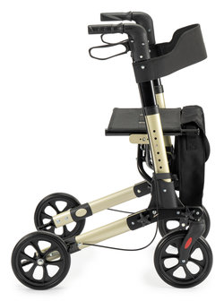 MultiMotion Rollator City - Inklapbaar - Lichtgewicht - Champagne