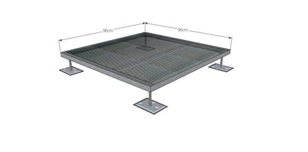 Miniramp platform MP1x1- Prijs inclusief B.T.W.: