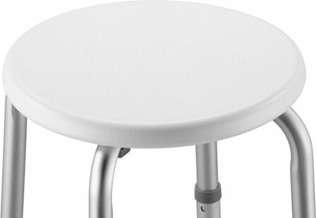 Douchekruk rond - Wit