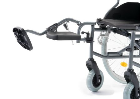 Beensteun verstelbaar voor rolstoel M5 &amp; M6 - rechts