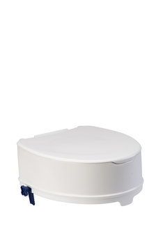B-keus: Thuasne toiletverhoger 14 cm met klembevestiging en deksel