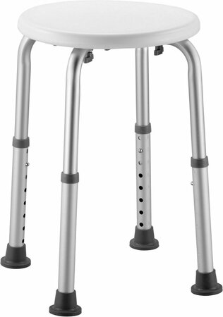 Douchekruk rond - Wit