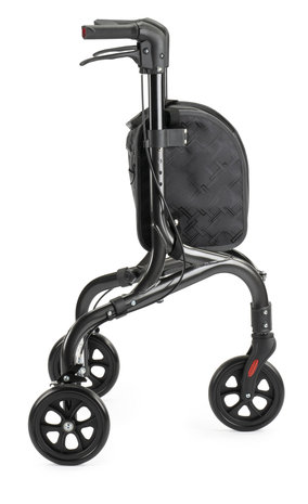 Lichtgewicht Indoor Rollator MultiMotion Tripod met handige tas - Lichtgewicht - Inklapbaar- Indoor Rollator