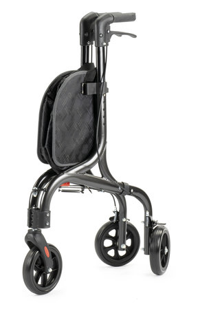 Lichtgewicht Indoor Rollator MultiMotion Tripod met handige tas - Lichtgewicht - Inklapbaar- Indoor Rollator