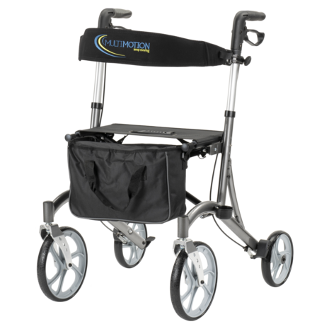 Multimotion Cruiser Lichtgewicht Design Rollator- Grijs - 6,5 kg