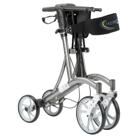 Multimotion Cruiser Lichtgewicht Design Rollator- Grijs - 6,5 kg