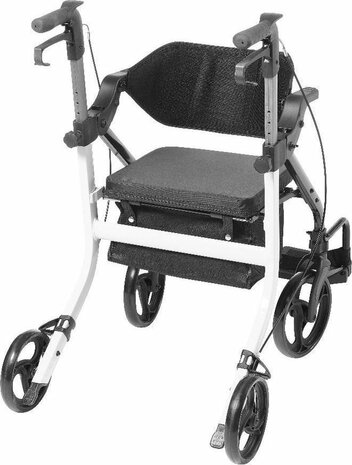 2 in 1 rollator-rolstoel Vitility