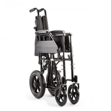 Transportrolstoel breedte 45 cm - met kleine wielen, compact opvouwbaar