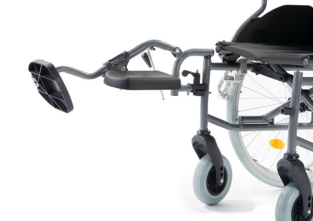 Beensteun verstelbaar voor rolstoel M5 & M6 - rechts