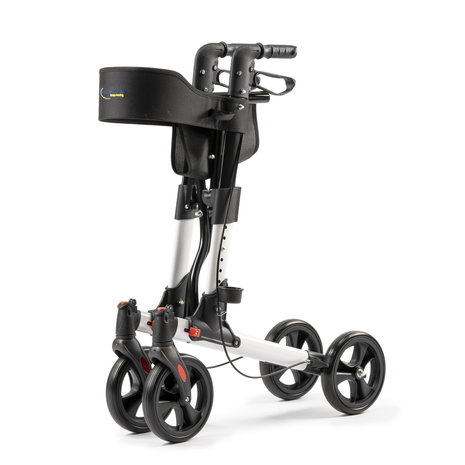 MultiMotion rollator Double - Zilver 