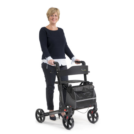 Luxe grotere tas voor rollator Double en Light van MultiMotion 