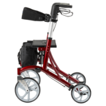 Multimotion Cruiser Lichtgewicht Design Rollator - Rood