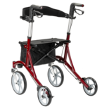 Multimotion Cruiser Lichtgewicht Design Rollator - Rood