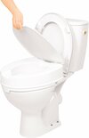 Vitility Toiletverhoger met deksel 10 cm - Wc bril - Verhoogd toilet