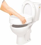 Vitility Toiletverhoger met deksel 10 cm - Wc bril - Verhoogd toilet