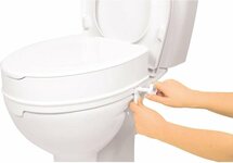 Vitility Toiletverhoger met deksel 10 cm - Wc bril - Verhoogd toilet