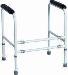 Toiletframe / toiletsteun, volledig verstelbaar
