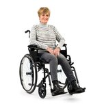 Rolstoel M1 Plus - 45 cm - afneembare wielen - handvatten verstelbaar