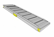 Opvouwbare oprijplaat: lengte 140 cm