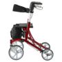 Multimotion Cruiser Lichtgewicht Design Rollator - Rood 