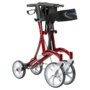 Multimotion Cruiser Lichtgewicht Design Rollator - Rood 