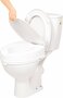 VITILITY Toiletverhoger met deksel 10 cm - Wc bril - Verhoogd toilet