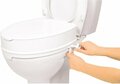 VITILITY Toiletverhoger met deksel 10 cm - Wc bril - Verhoogd toilet