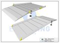 Drempelbrug - groot lengte: 120 cm